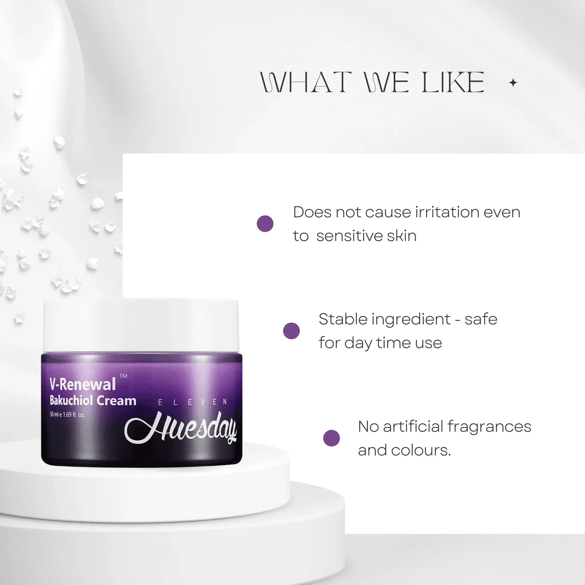 11uesday - V Renewal Bakuchiol Cream 50ml - Image 3