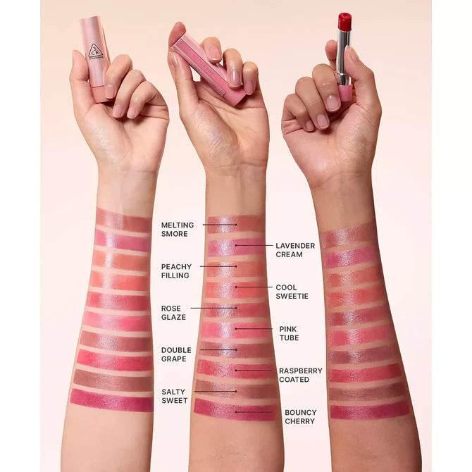 3CE - Glazy Lip Glow - 9 Colors - Image 4