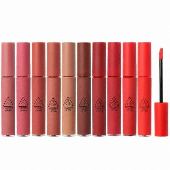 3CE - Velvet Lip Tint - 12 Colors