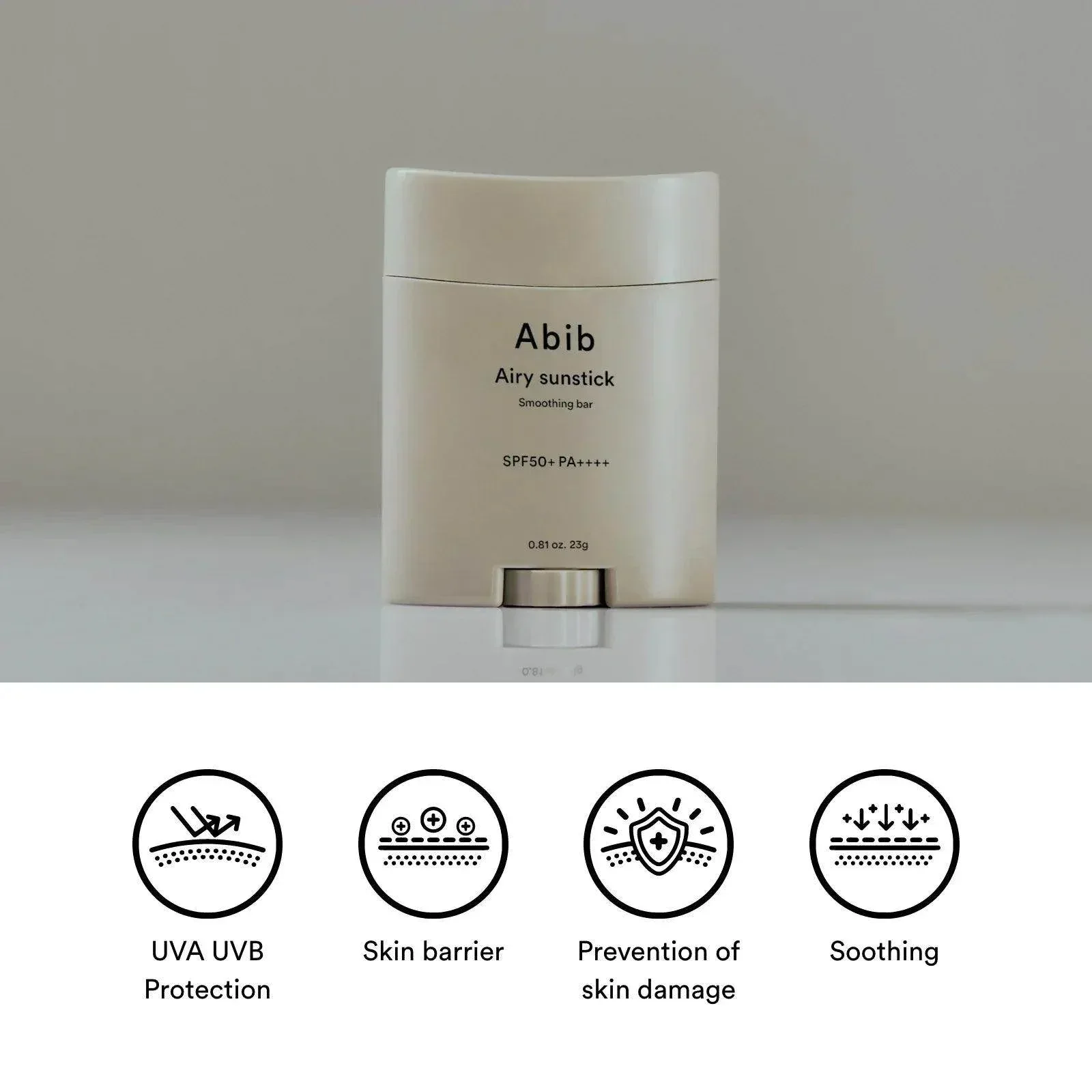 Abib Airy Sunstick Smoothing Bar 23g - Image 3