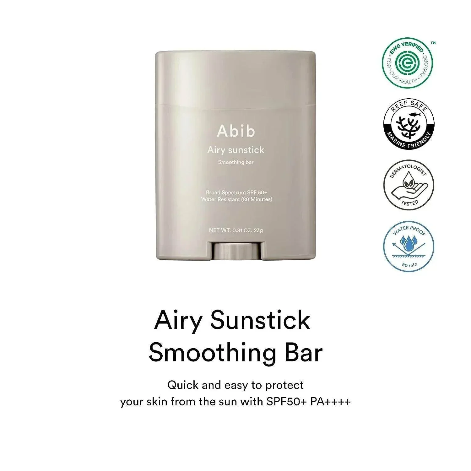 Abib Airy Sunstick Smoothing Bar 23g - Image 4