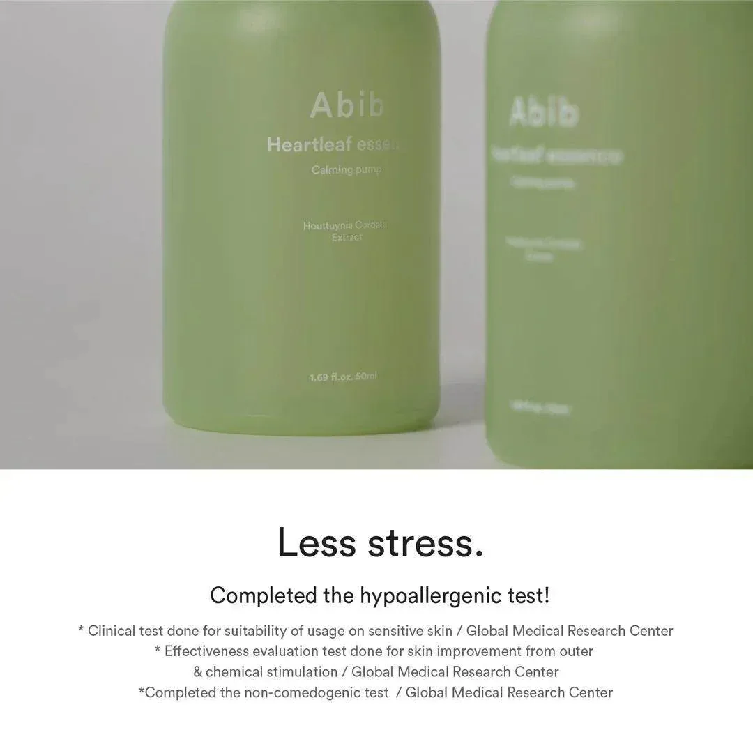Abib Heartleaf Essence Calming Pump 50ml - Image 4
