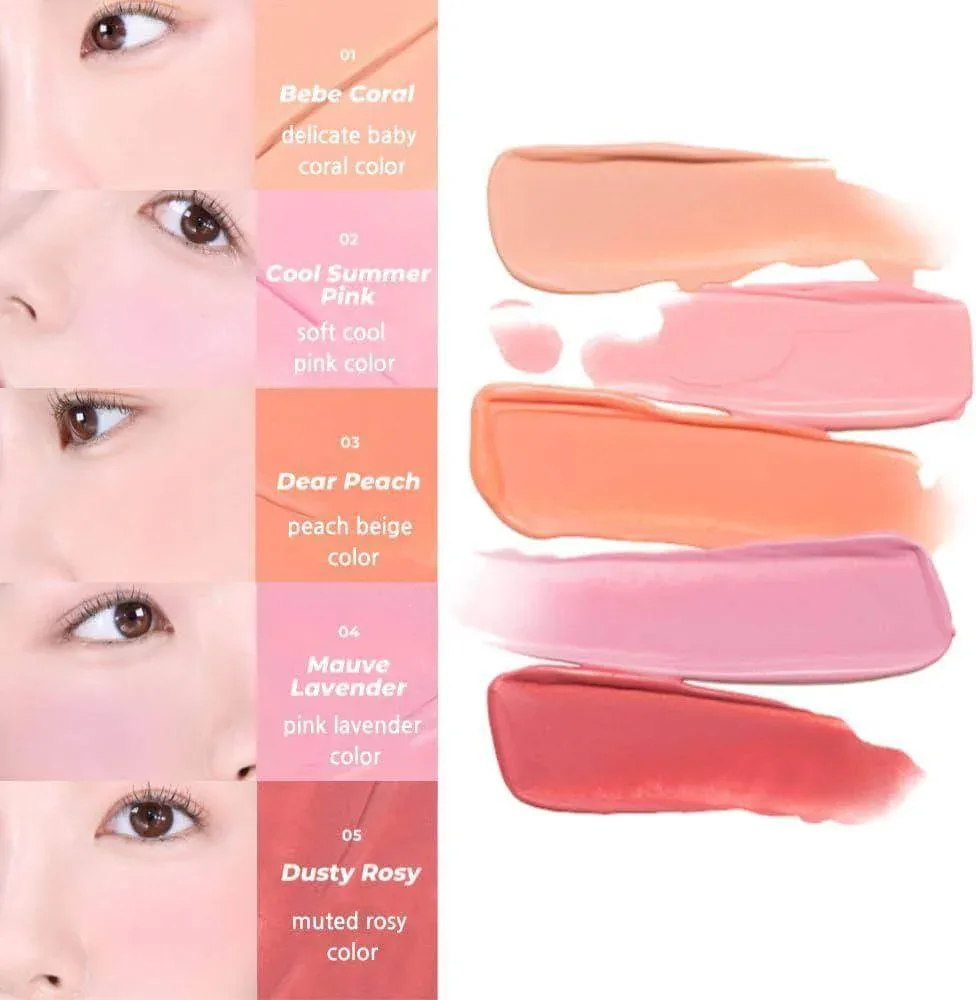 About Tone - Fluffy Air Blusher - 2 Colors - Image 3