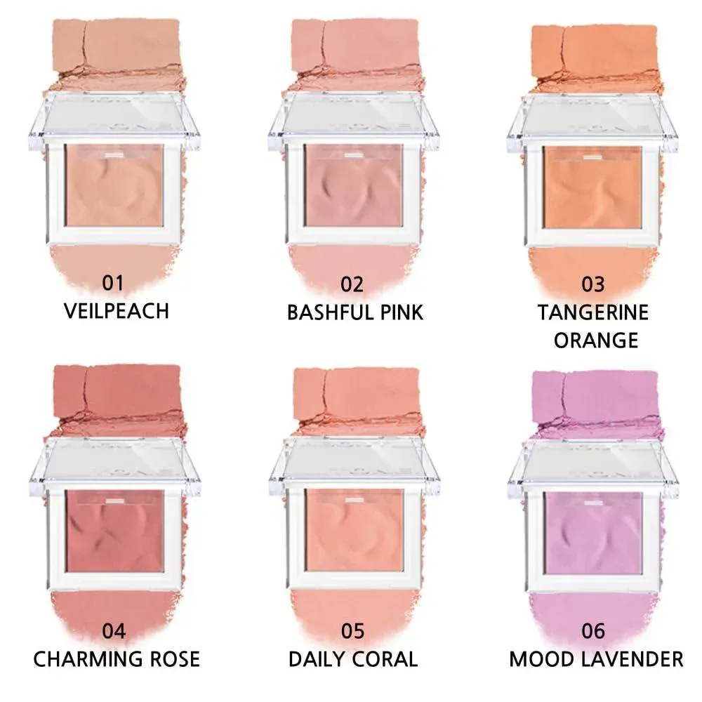 About Tone - Fluffy Wear Blusher - 6 Colors - Image 3