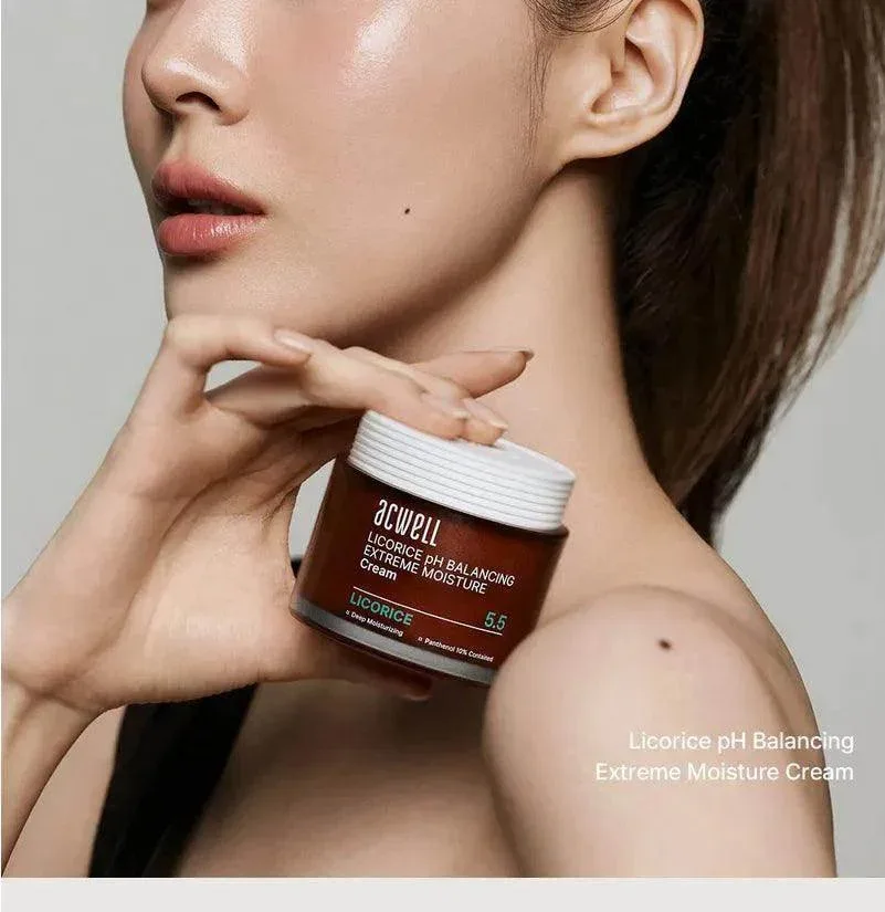 Acwell Licorine pH Balancing Extreme Moisture Cream 55 ml - Image 3