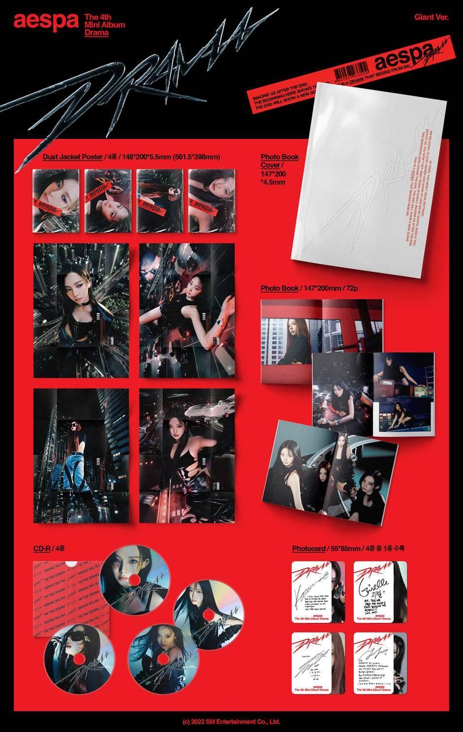 Aespa - 4th Mini Album (Drama - Giant Ver) - Random - Image 3