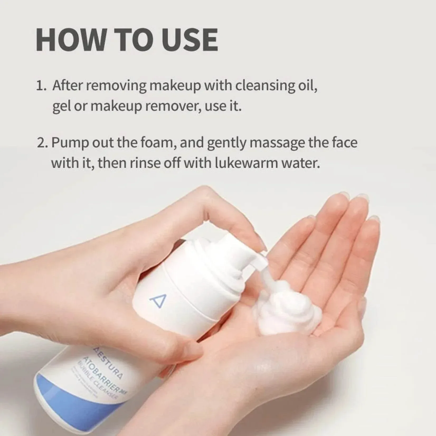 Aestura - Atobarrier 365 Bubble Cleanser 150ml - Image 4