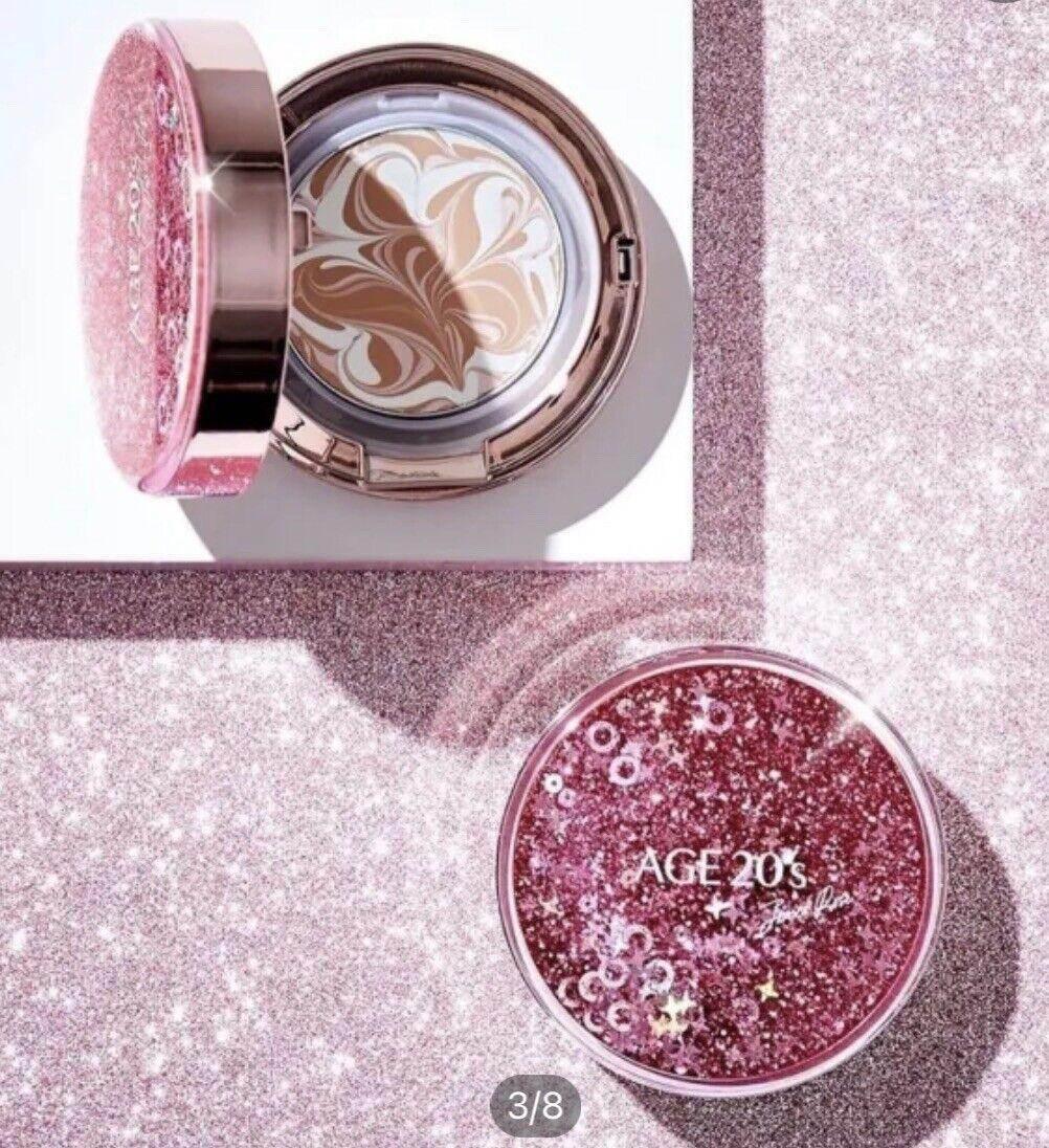 Age 20's - Shining Drop Edition Essence Cover Pact + 3 refills - 4 Colors - Image 3