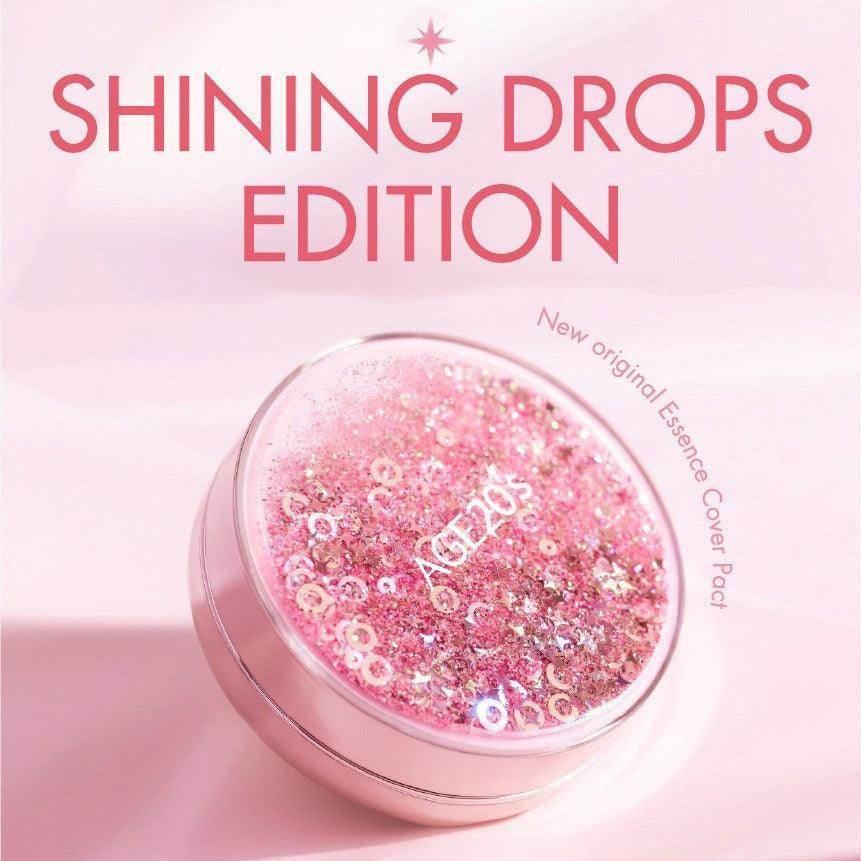 Age 20's - Shining Drop Edition Pink Pact + 3 refills - 4 Colors - Image 2