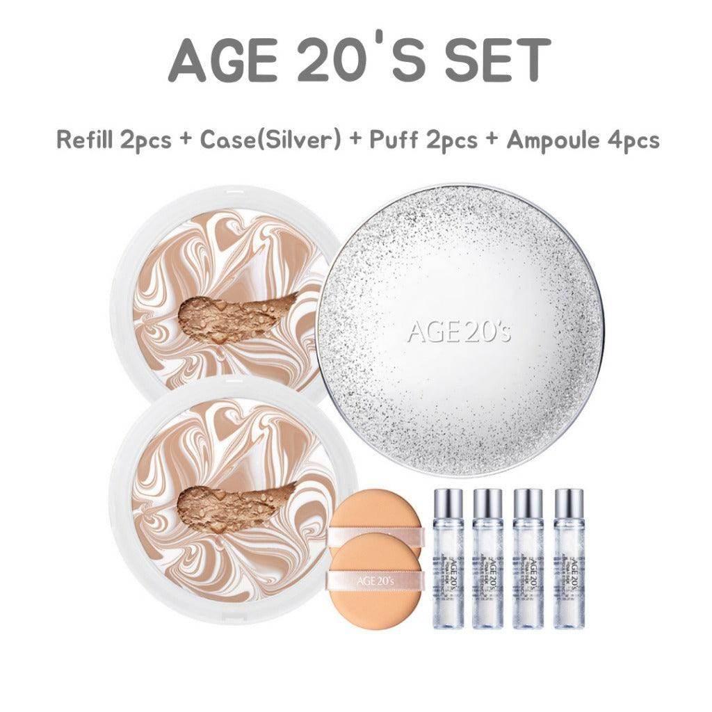 Age 20's - Sparkling + 2 refills + 4 ampoules (10ml ea) - 2 Colors - Image 3
