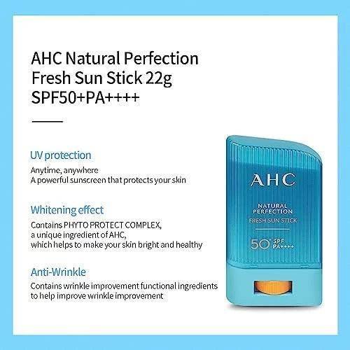 AHC - Natural Perfection Fresh Sun Stick SPF50+ PA++++ 22g - Image 3