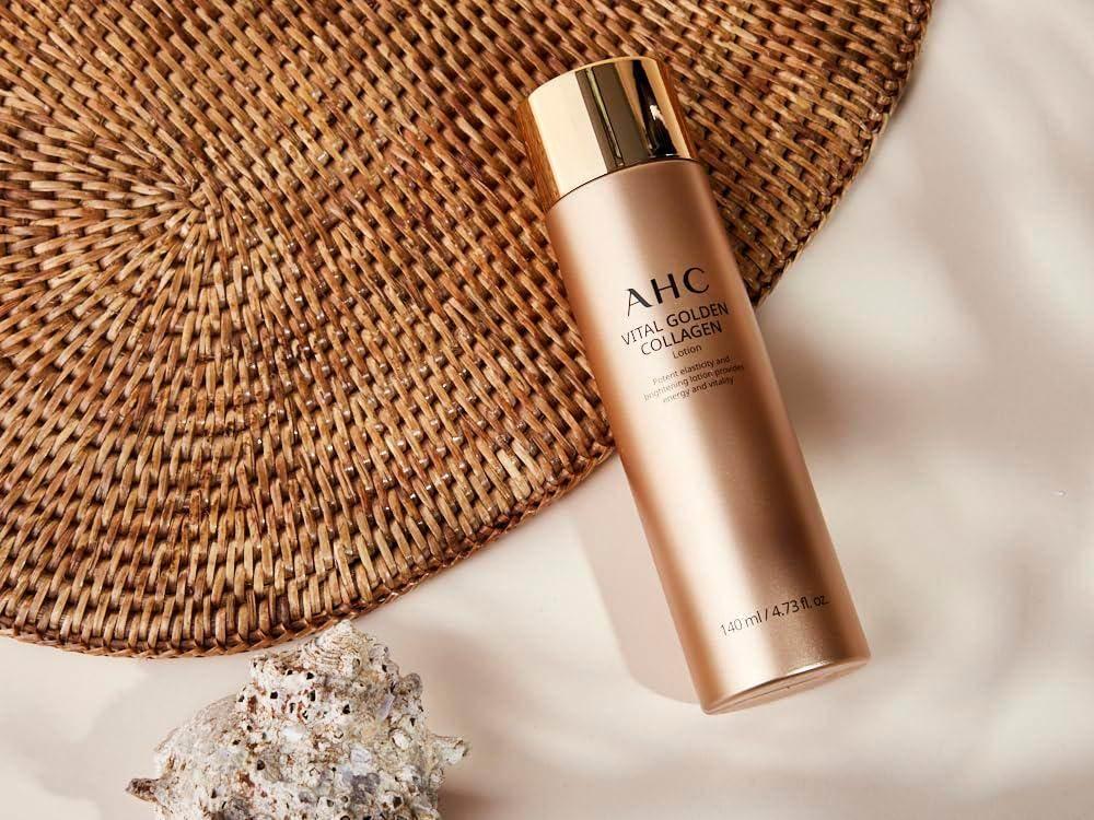 AHC - Vital Golden Collagen Lotion 140ml - Image 3