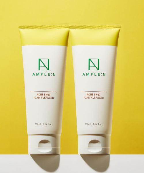 AMPLE:N Acne Shot Foam Cleanser 150ml - Image 2