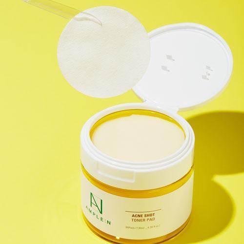 AMPLE:N Acne Shot Toner Pad 60ea - Image 2