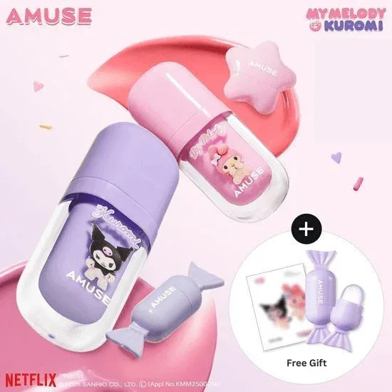Amuse - Bebe Tint (My Melody X Kuromi) - 2 types