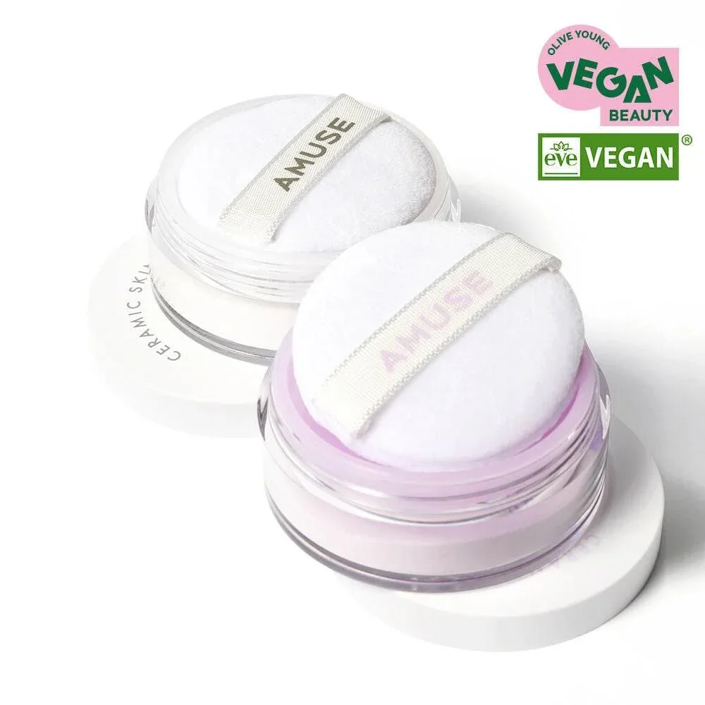 Amuse - Ceramic Sebum Powder - 2 Colors - Image 2