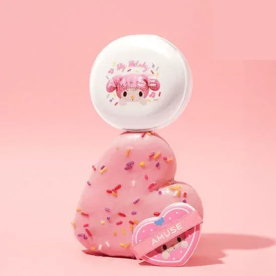 Amuse - Ceramic Skin Perfector Cushion (My Melody X Kuromi) - 3 types - Image 2
