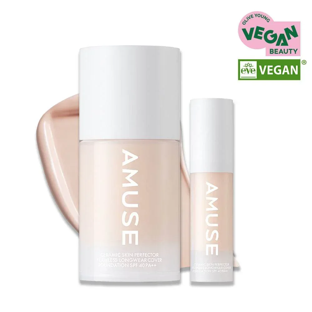 Amuse - Ceramic Skin Perfector Foundation 30ml - 3 Colors
