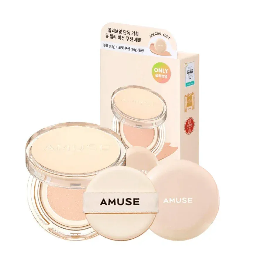 Amuse - Dew Jelly Master Cushion SPF38 PA+++ 15g - 3 Colors