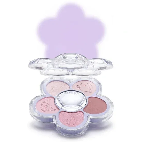Amuse - Flora Eye Palette (My Melody X Kuromi) - 2 types - Image 2
