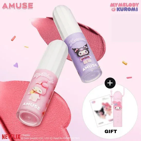 Amuse - Powder Velvet Tint (My Melody X Kuromi) - 2 types