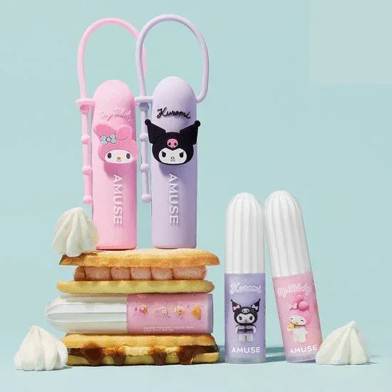 Amuse - Powder Velvet Tint (My Melody X Kuromi) - 2 types - Image 2