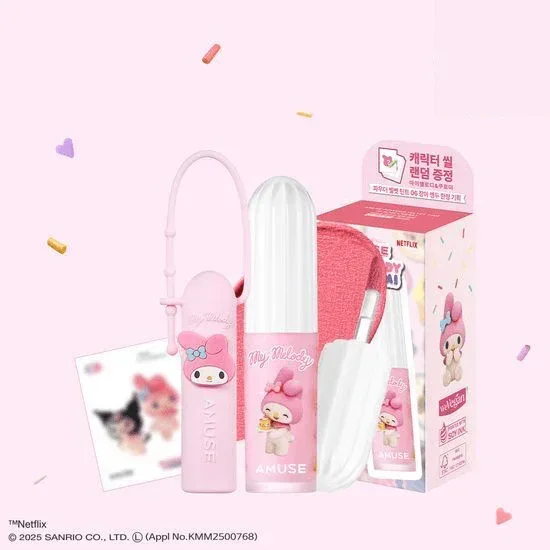 Amuse - Powder Velvet Tint (My Melody X Kuromi) - 2 types - Image 3