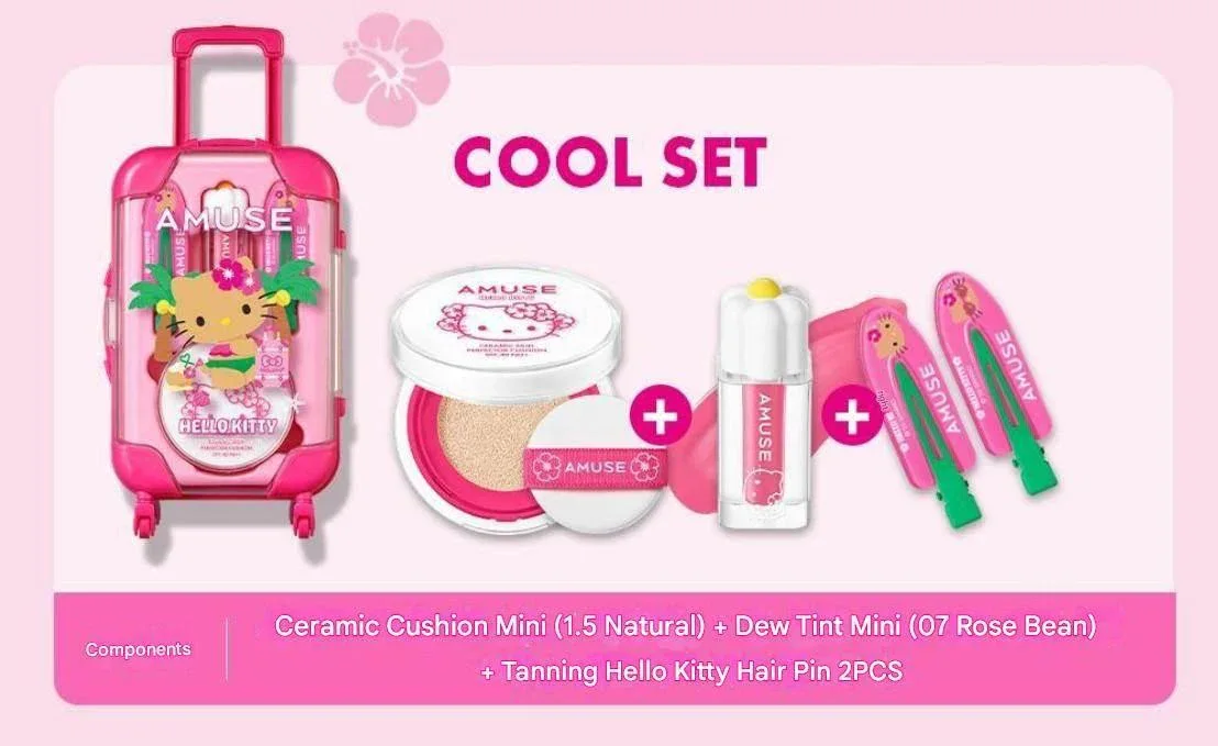 Amuse - Quick Make Up Mini Luggage - 2 Types - Image 5
