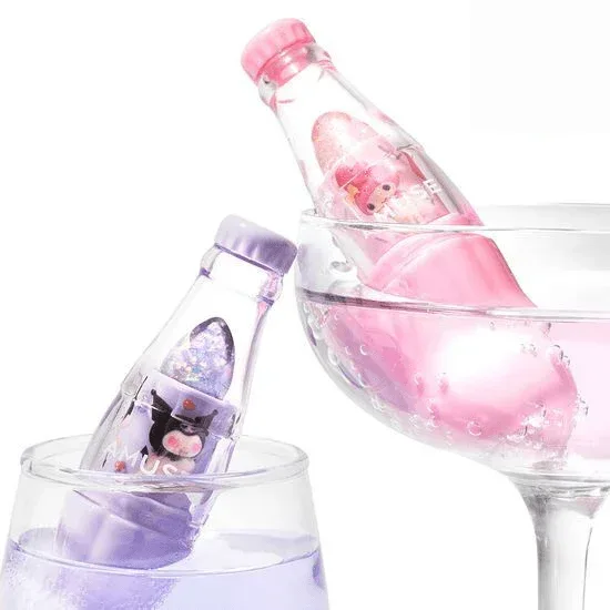 Amuse - Sparkly Soda Lip Balm (My Melody X Kuromi) - 2 types - Image 2