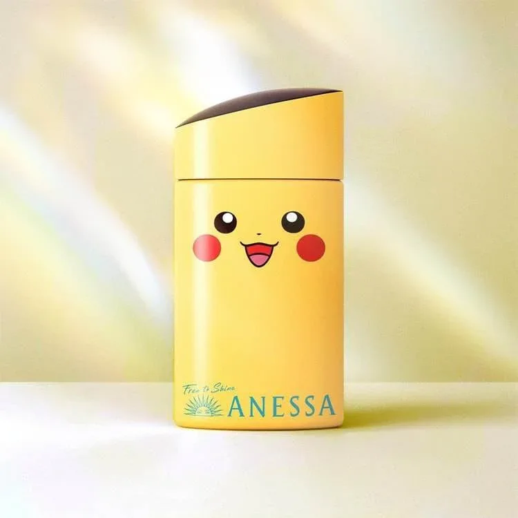 Anessa - Perfect UV Sunscreen SPF50 PA++++ Gold Milk Sunscreen (Pikachu Edition) 60ml - Image 2