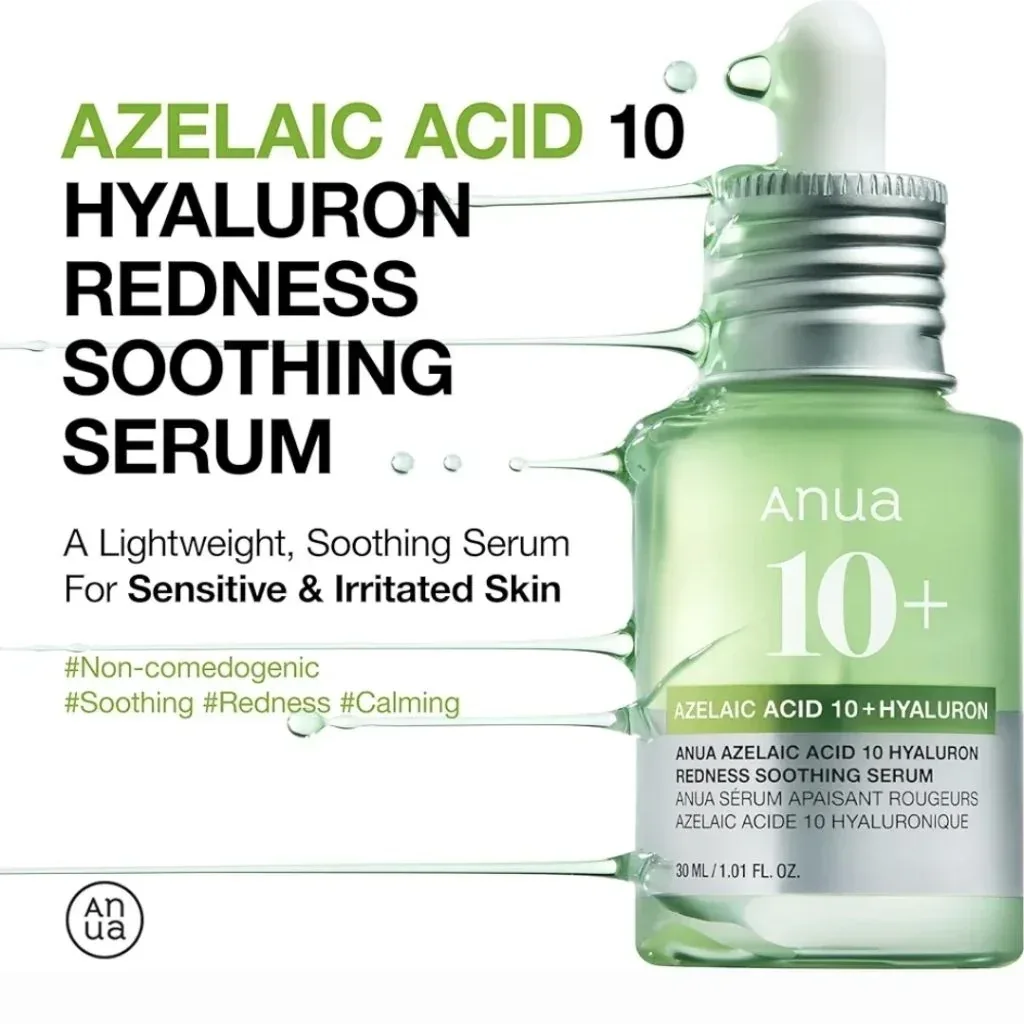 Anua - Azelaic Acid 10 Hyaluron Redness Soothing Serum 30ml - Image 2