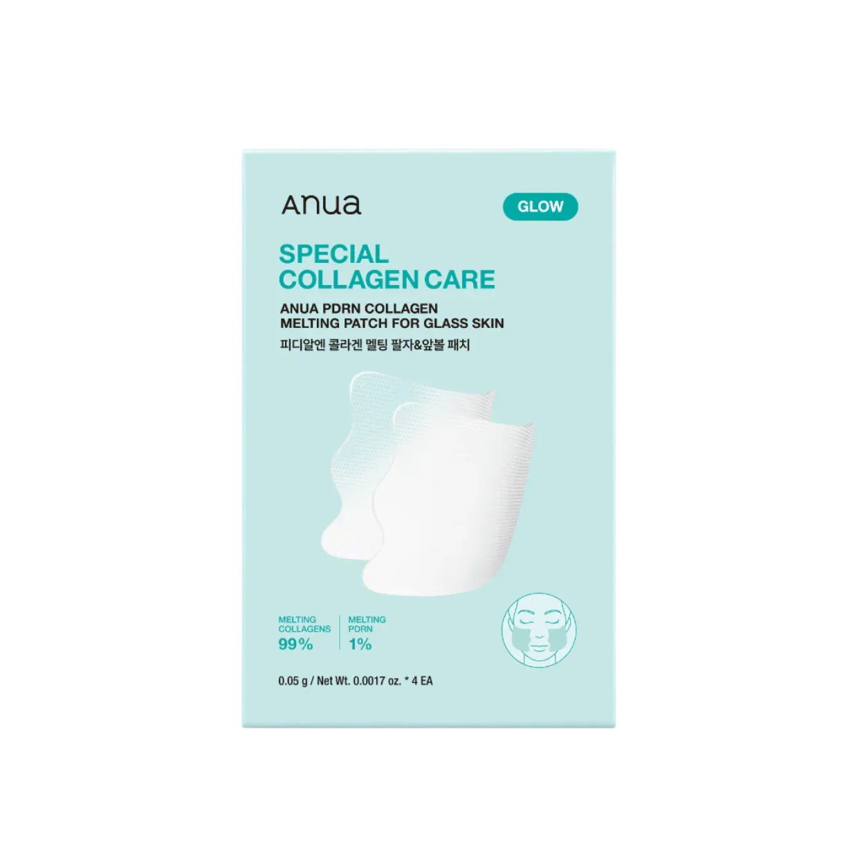 Anua - PDRN Collagen Melting Patch For Glass Skin 4ea