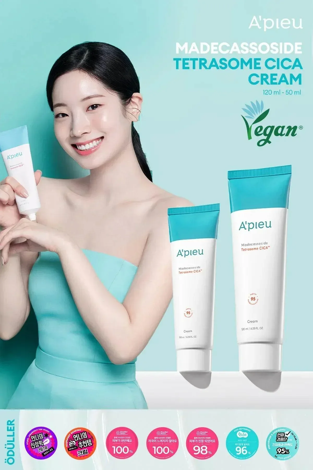Apieu - Madecassoside Tetrasome Cica Cream 50ml - Image 2