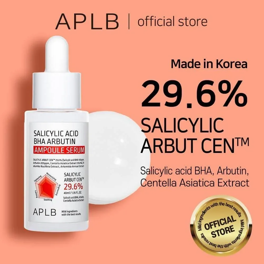 APLB - Salicylic Acid BHA Arbutin Ampoule Serum 40ml - Image 2