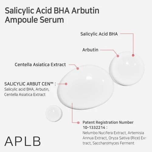 APLB - Salicylic Acid BHA Arbutin Ampoule Serum 40ml - Image 3
