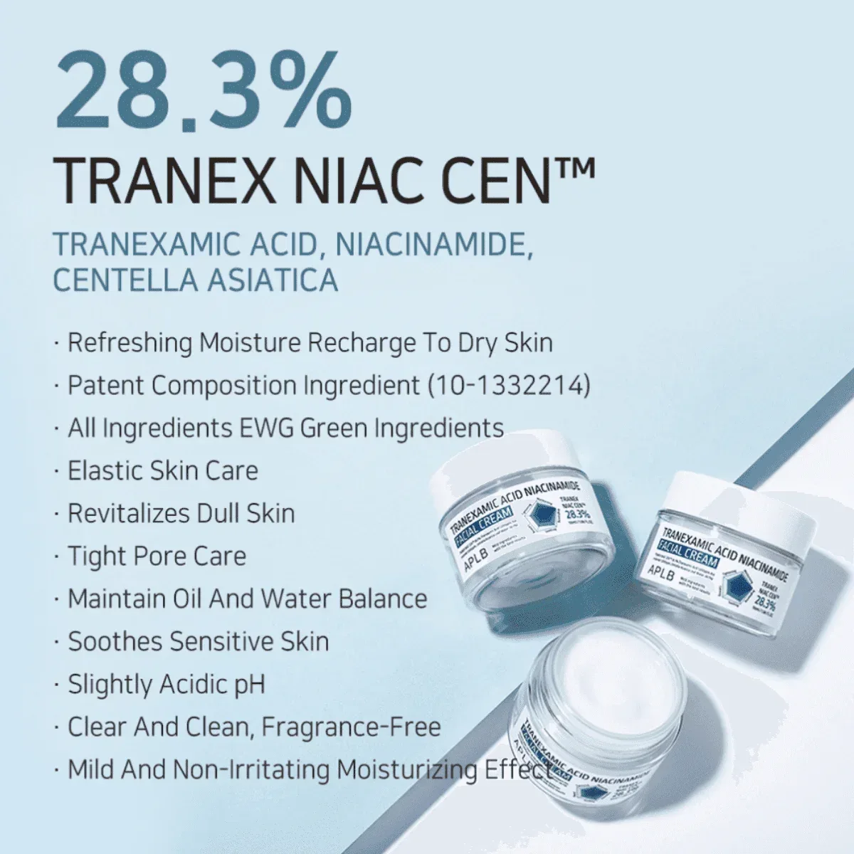 APLB - Tranexamic Acid Niacinamide Facial Cream 55ml - Image 2