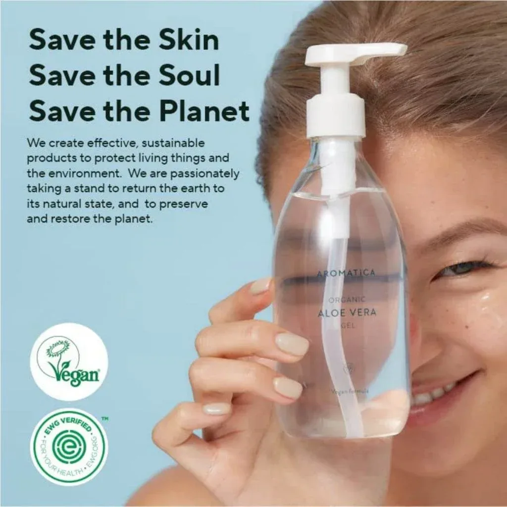 Aromatica - Organic Aloe Vera Gel 300ml - Image 3