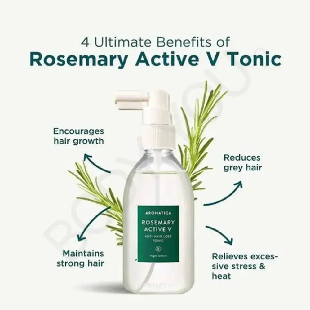 Aromatica - Rosemary Active V Anti Hairloss Tonic 100ml - Image 3