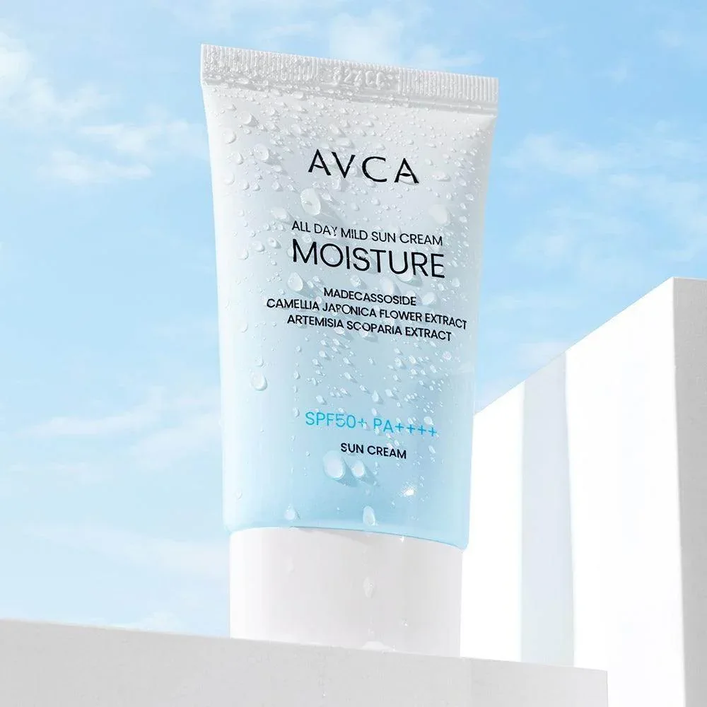 AVCA - All Day Mild Sun Cream Moisture SPF50+ PA++++ 35ml - Image 3
