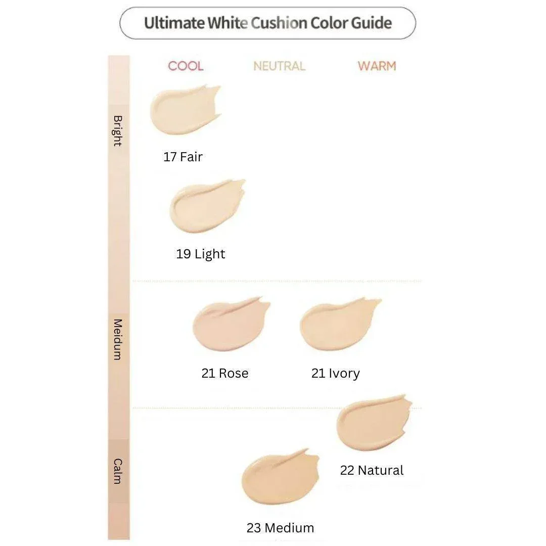 Banila Co - Covericious Ultimate White Cushion SPF38 PA++ - 4 Colors - Image 4