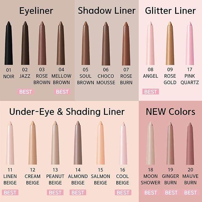 BBIA - Last Auto Gel Eyeliner 20 Colors - Image 2