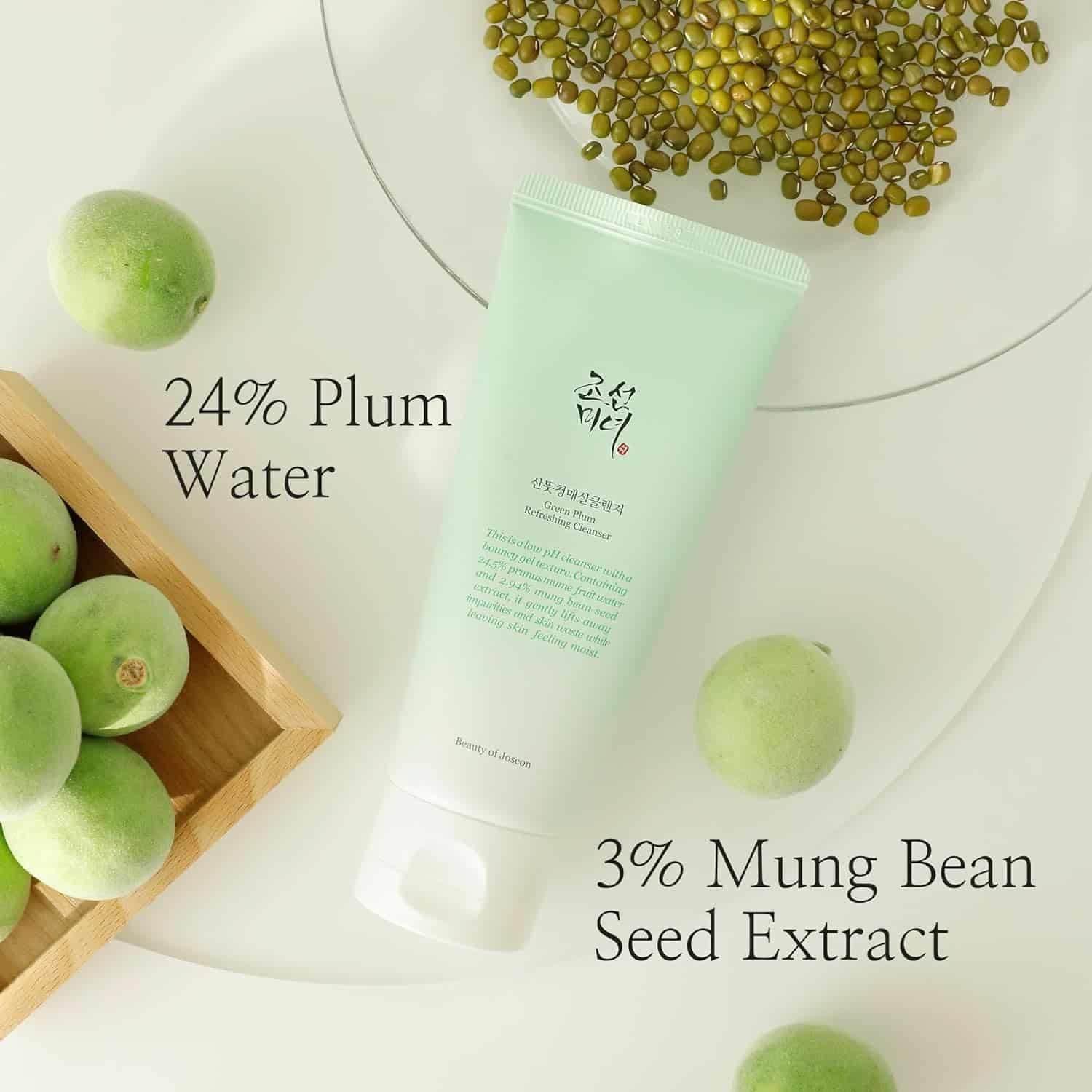 Beauty of Joseon Green Plum Refreshing Cleanser 100ml - Image 4