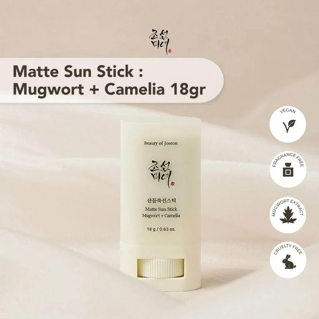 Beauty of Joseon Matte Sun Stick : Mugwort + Camelia Suncreen 18g - Image 5