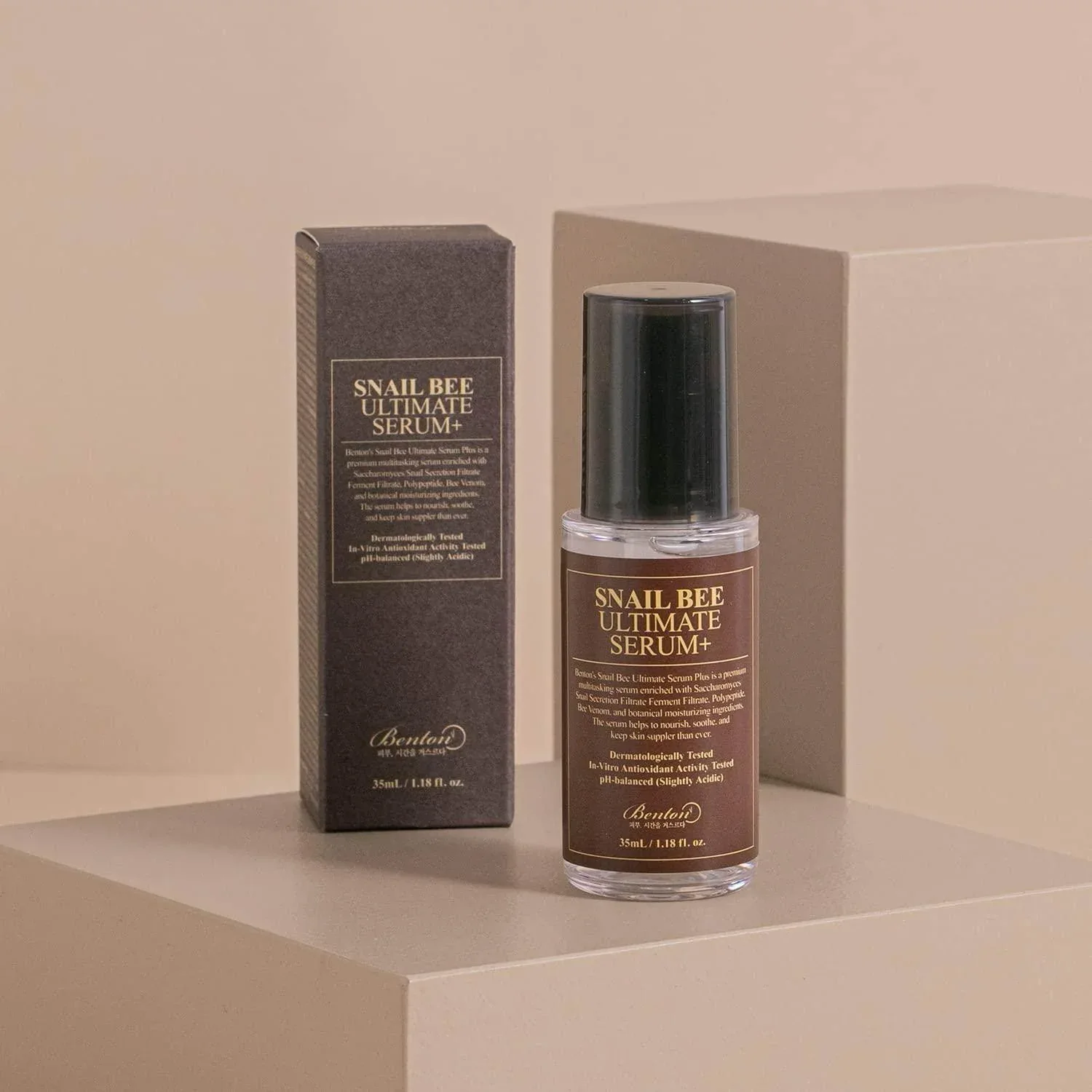 Benton Snail Bee Ultimate Serum Plus 35ml - Image 3