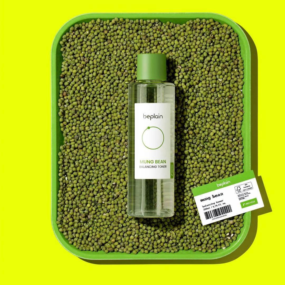 beplain Mung Bean Balancing Toner 200ml - Image 4