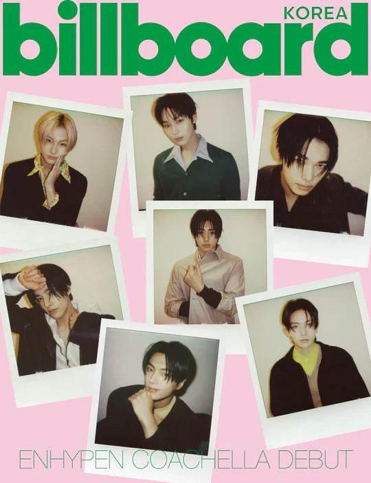 Billboard Korea - Enhyphen's Coachella debut special Billboard Korea limited edition special issue (A / B / C / D / E / F / G / H) - Image 9