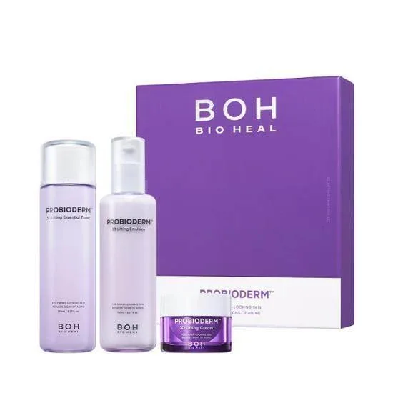 Bioheal - Probioderm 3D Lifting Set (150ml Toner + 150ml Emulsion + Cream) - Image 3