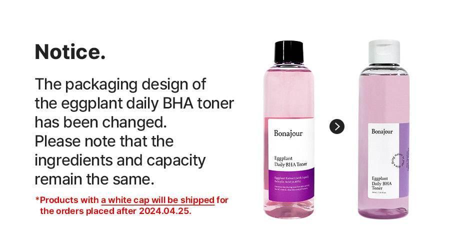 Bonajour - Eggplant Daily BHA Toner 205ml - Image 2