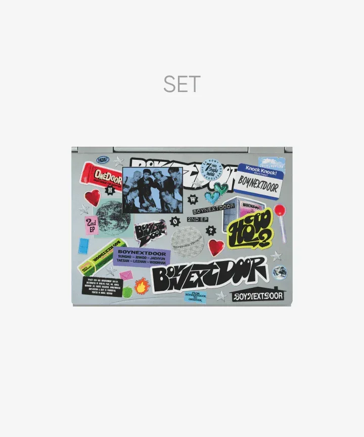 BOYNEXTDOOR - 2nd EP [HOW?] (Sticker ver.) (Set)