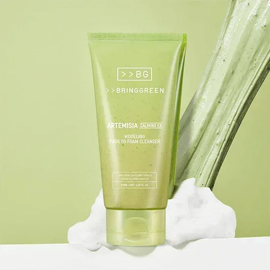Bringgreen - Artemisa Calming Ex Modeling Pack to Foam Cleanser 120ml - Image 2
